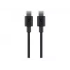 Wentronic goobay - USB kabelis - USB-C (vīr.) uz USB-C (vīr.) - USB2.0 3 A - 0,5 m - Melns (66316)