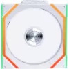 120mm Lian Li UNI FAN SL-INF Wireless ARGB PWM — balts, modulāra magnētiskā ventilatora sistēma
