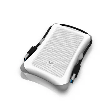 Ārējais HDD Silicon Power Armor A30 1TB USB 3.2 Gen 1, 2,5 collu HDD, balts, USB Type-A