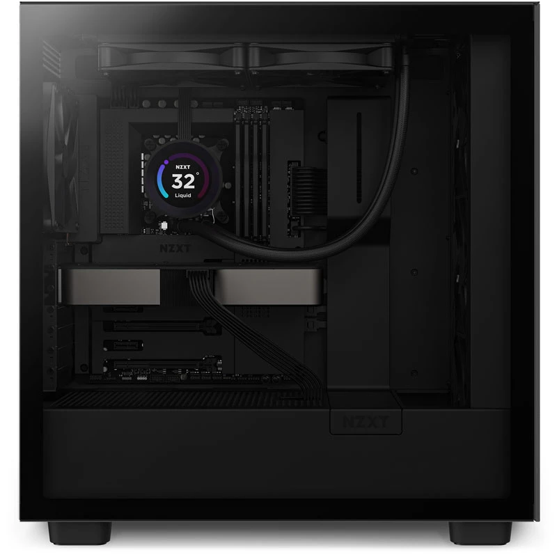 Viss vienā šķidruma dzesētājs NZXT Kraken Elite 280 14 cm Melns