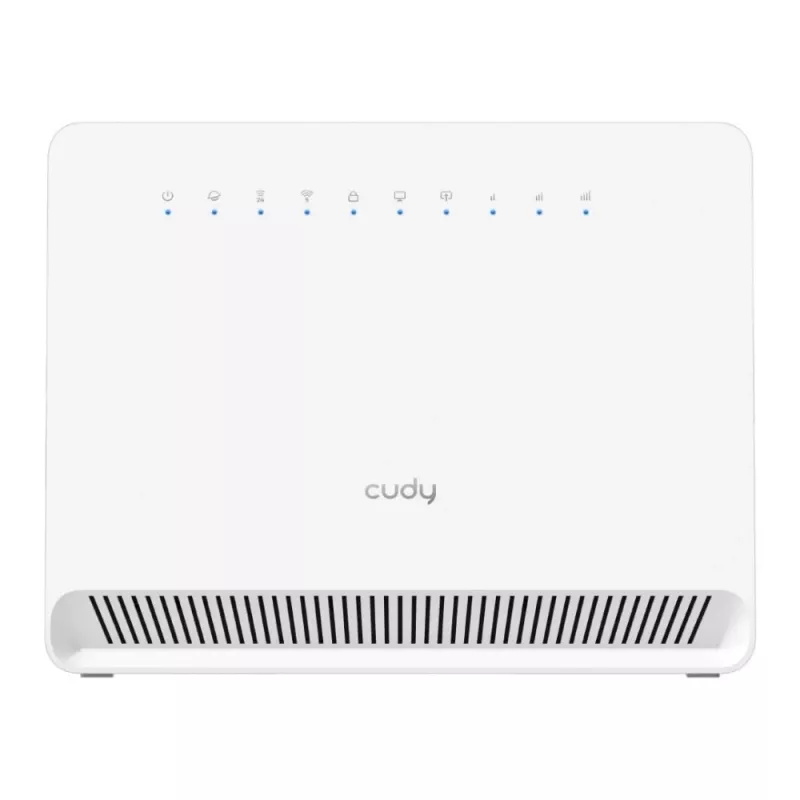 Cudy LT500E bezvadu maršrutētājs Fast Ethernet Divjoslu (2.4 GHz / 5 GHz) 4G Balts