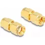 DELOCK adapteris RP-SMA kontaktdakšai uz SMA kontaktdakšu C6801 Savienotāja tips SMA Diametrs 9 mm