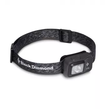 Melns Diamond Astro 300 melna, zila galvas saite — lukturītis