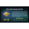 Rokas lukturis Nitecore MH12 Pro melns LED 3300 lm USB uzlādējams 5300 mAh, alumīnijs, 138,5 mm, 81,5 g, ūdensizturīgs 2 m