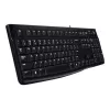 Desktop MK120, vadu, USB, QWERTZ, melns, pele iekļauta