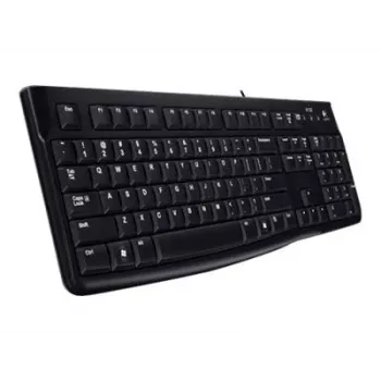 Desktop MK120, vadu, USB, QWERTZ, melns, pele iekļauta