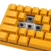 Ducky One 3 Mini dzeltena tastatūra, spēlēm, USB, QWERTY, US English