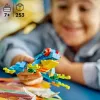 LEGO komplekts Exotic Parrot 31136 — Creator vitrīnas modelis, 253 detaļas, 220×120×110 mm