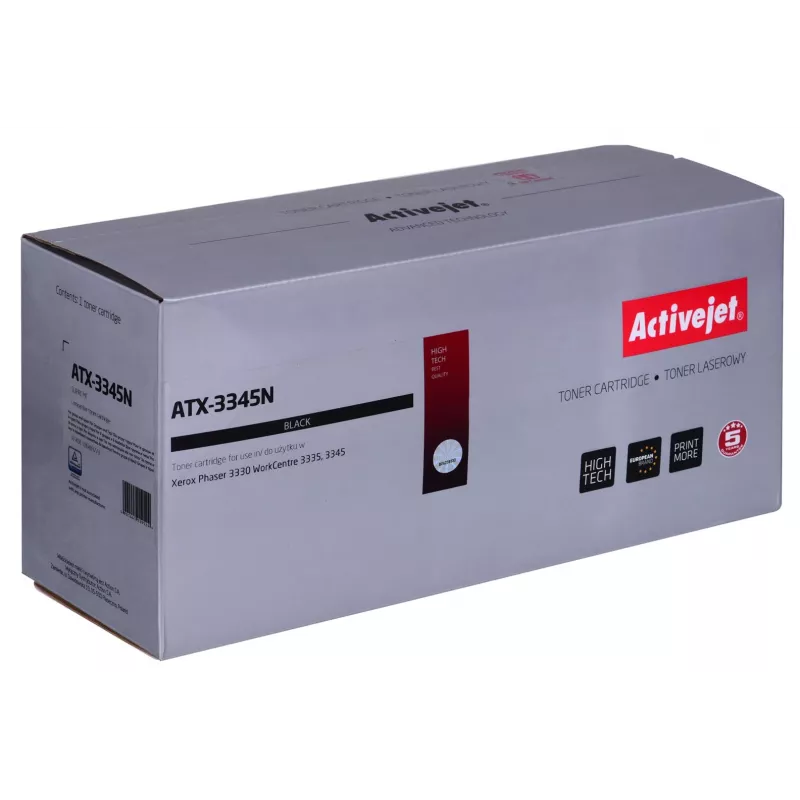Activejet ATX-3345N toneris (Xerox 106R03773 aizstājējs; Supreme; 3000 lappuses; melns)