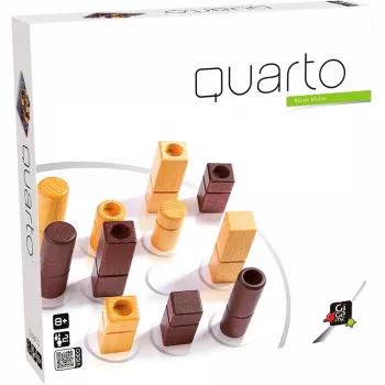 Galda spēle G3 Quarto (stratēģija) — spēles laiks 20 min, vecums 8+