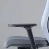 Up Up Athene ergonomiskais biroja krēsls melns, pelēks + zils audums