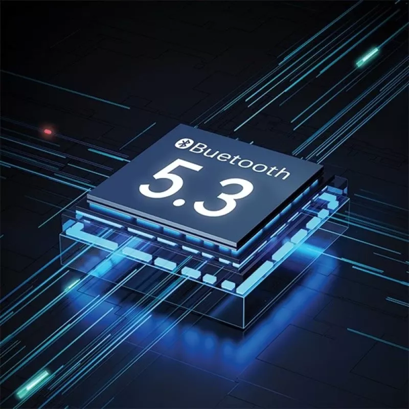 Usams Bluetooth 5.3 austiņas, pāri ausīm, Us-yh sērija, melnas/melnas TDLYEJYS01