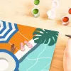 Krāsošanas pēc numuriem komplekts Ravensburger CreArt – Pool Time (gleznošanas komplekts, modelis 25523)