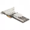 Delock PCI Express x4 karte uz 4 x SFP slots Gigabit LAN i350 (88342)