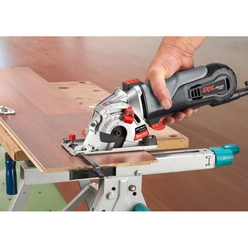 Skil F0155330AA pārnēsājamais ripzāģis Melns, Pelēks 6000 RPM 600 W
