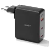 Sienas lādētājs Aukey PA-B7O, 3 × USB, GaN tehnoloģija