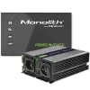 Jaudas pārveidotājs QOLTEC Monolith 3000 MS Wave, 12V→230V, 1500/3000W, ar USB