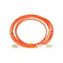 FTTH optiskās šķiedras kabelis Extralink EX.3753 OM2 3 m LC–LC pilna dupleksa, sarkans