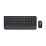 Logitech Signature MK650 Combo for Business Belgian pilna izmēra bezvadu tastatūra un pele