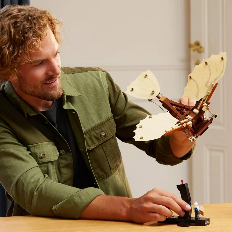 LEGO ICONS 10363 Leonardo da Vinči lidojošā mašīna