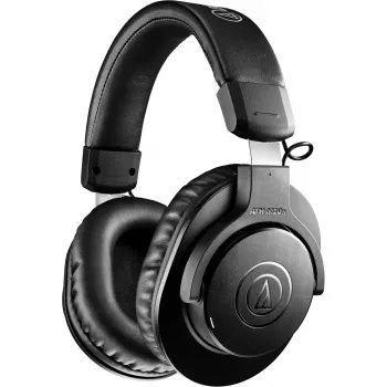 AUDIO-TECHNICA bezvadu UZLIEKAMĀS austiņas ATH-M20XBT, Melna