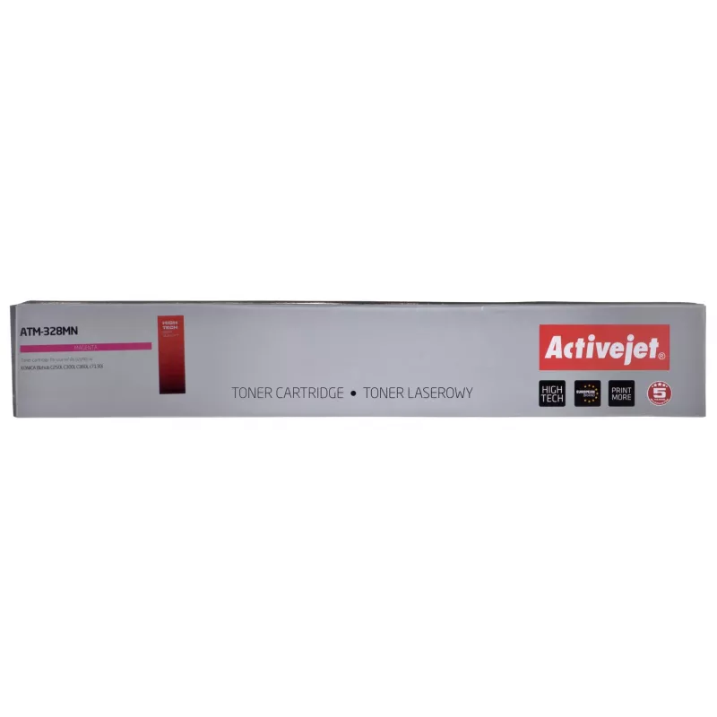 Activejet ATM-328MN toneris (Konica Minolta TN328M aizstājējs; Supreme; 28.000 lapas; fuksīna)