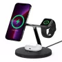 Austiņu lādētājs Belkin WIZ017vfBK bezvadu ātrās uzlādes, iekštelpām, melns