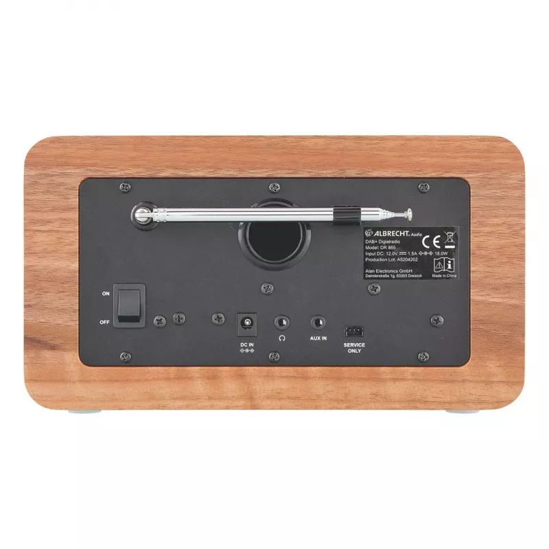 Albrecht DR 865 Senior digitālais radio (atvērts iepakojums)