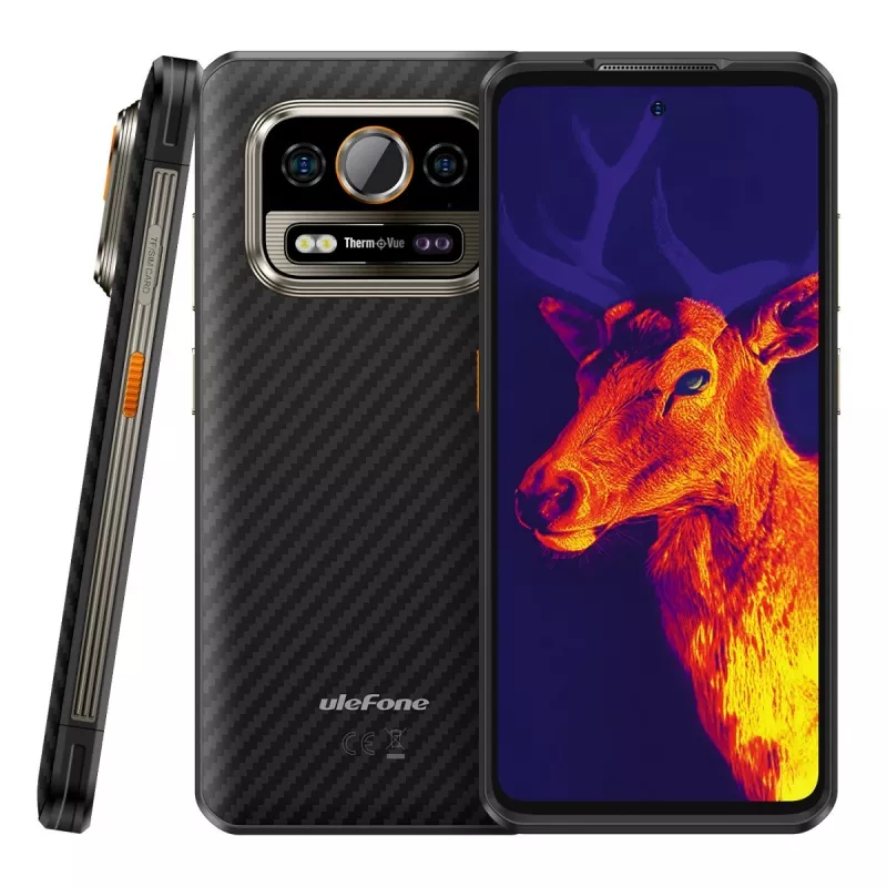 Ulefone Armor 25T 8/256GB Frost Black bez lādētāja