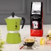 Bialetti Rainbow Moka katliņš Melns, Zaļš