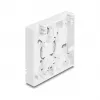 DeLOCK optiskās šķiedras sadales kārba 2 x SC Simplex LC Duplex balta