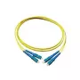 LWL Duplex kabelis Patch Single-mode SC / SC, 9/125, garums: 10m, Good Connections® (LW-910SC)