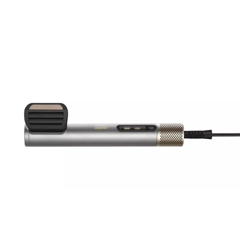Matu veidošanas komplekts BABYLISS AS6555E — Airflow tehnoloģija, 4 sildīšanas līmeņi, 2,5 m vads, sudraba/zelta krāsā