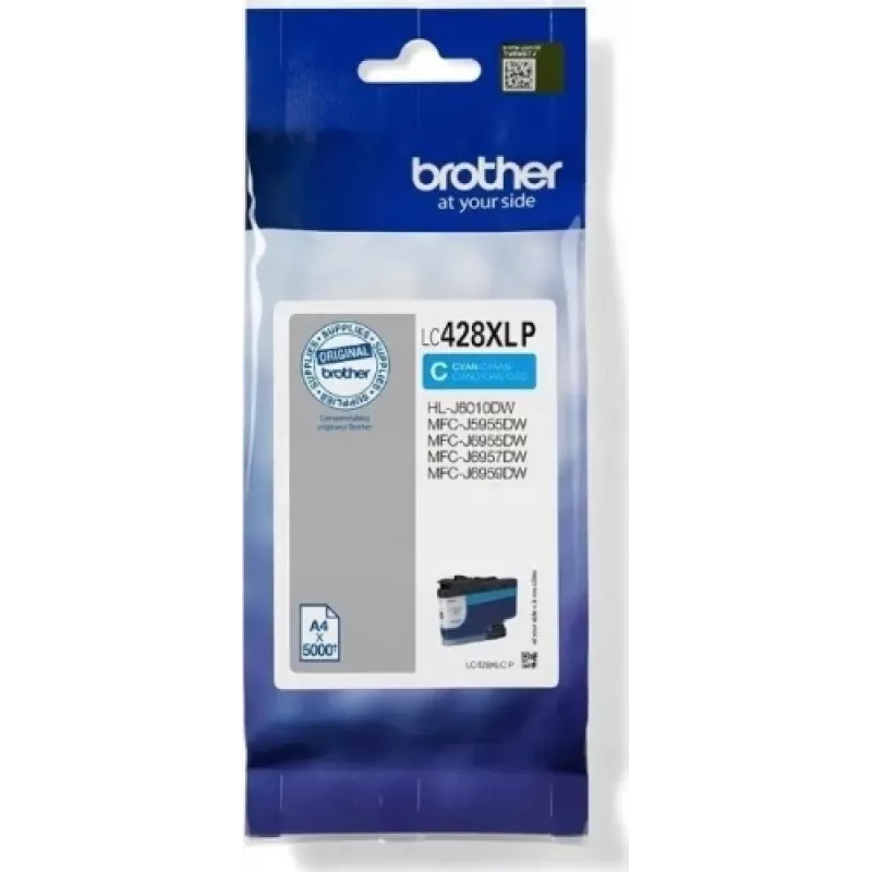 Brother LC-428XLCP tintes kasetne 1 gab. Oriģināls ciāna