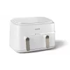 Philips 3000 sērija NA353/10 divkameru karstā gaisa fritieris 9 L brīvstāvošs 2750 W Silver, balta