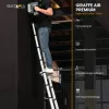 Teleskopiskās kāpnes Batavia B.V. Giraffe AIR 3.81 m, kompaktas izbīdāmas alumīnija kāpnes