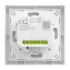 Pie sienas montējams ZigBee divkanālu viedais slēdzis Sonoff MINI-ZB2GS-E diviem kontūriem, saderīgs ar DIN/iegremdētu uzstādīšanu