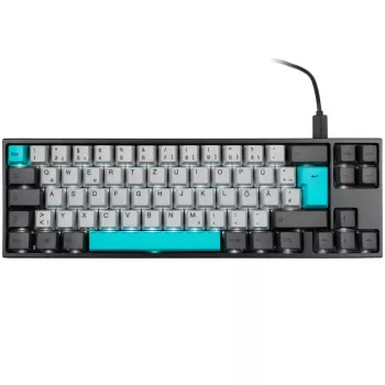 Mehāniskā tastatūra Ducky Varmilo Miya Pro Moonlight QWERTZ USB fona apgaismojums Cherry MX Blue