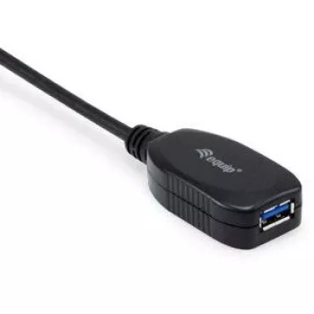 Equip 133346 USB kabelis USB 3.2 Gen 1 (3.1 Gen 1) 5 m USB A Melns