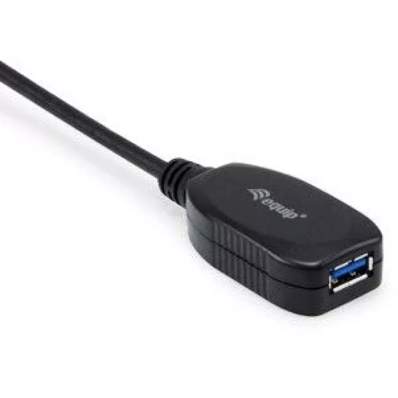 Equip 133346 USB kabelis USB 3.2 Gen 1 (3.1 Gen 1) 5 m USB A Melns