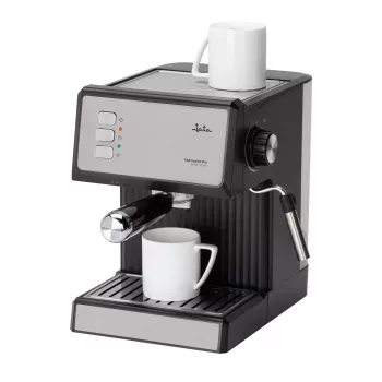 Jata JECA2525 espresso kafijas aparāts, 20 bar, 850 W, 1,8 l ūdens tvertne, tvaika caurulīte, melns / nerūsējošais tērauds