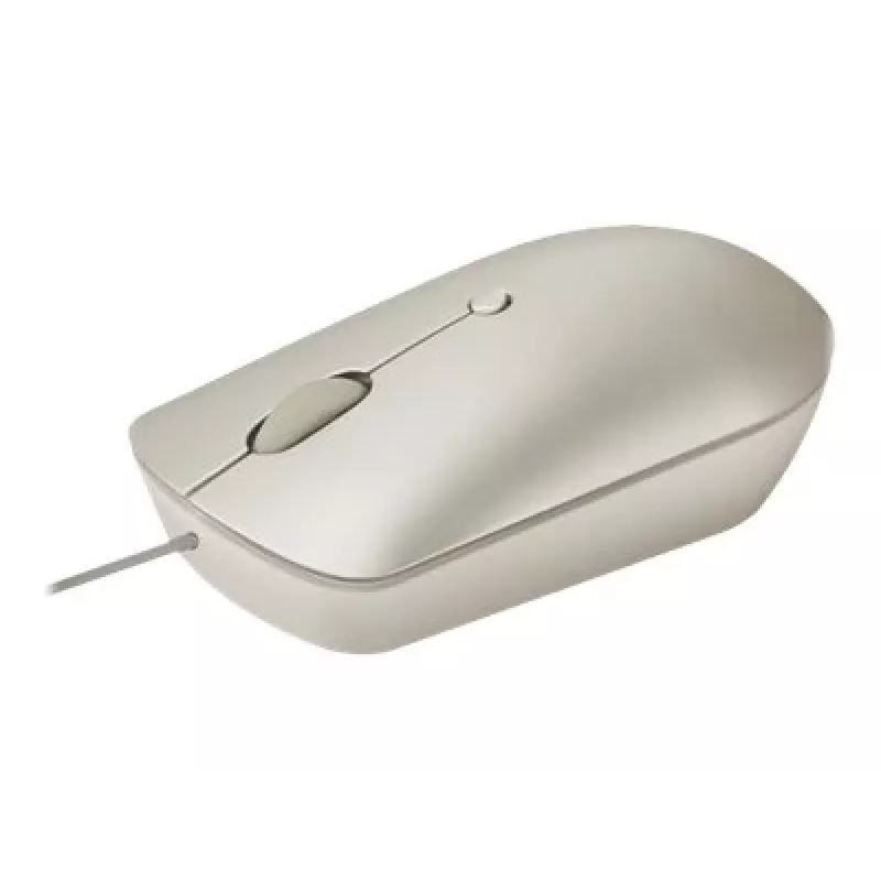 Vadu biroja pele Lenovo 540 piemērota abām rokām USB Type-C Optiskā 2400 DPI Smilšu
