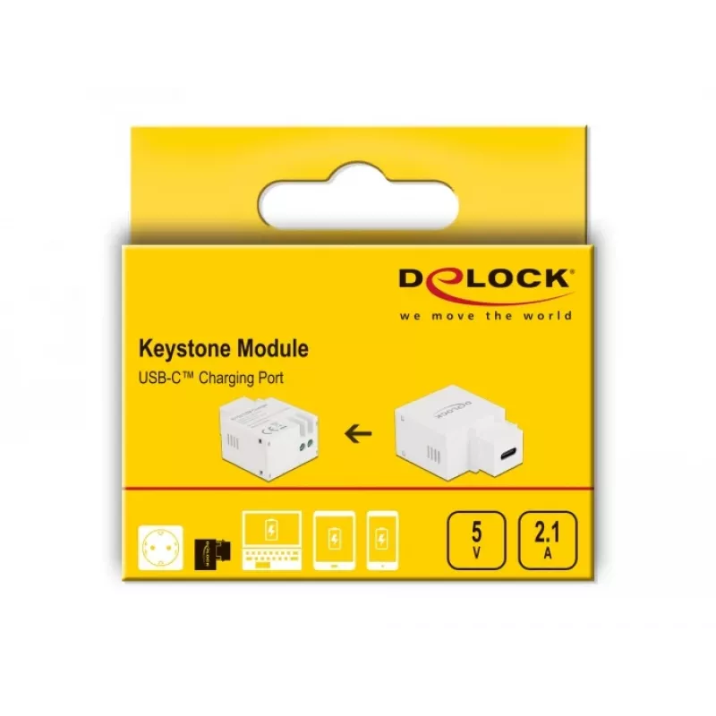 Keystone modulis USB Type-C uzlādes ports DeLOCK 87792