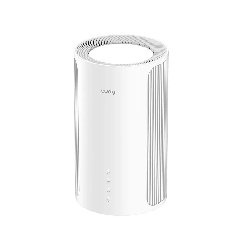 Mesh maršrutētājs Cudy M11000 Trīsjoslu (2,4 / 5 / 6 GHz) Wi‑Fi 7 4x LAN Balts, 4 iekšējās antenas