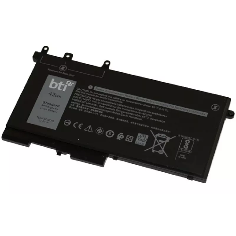 BTI 3DDDG-BTI - klēpjdatora akumulators (ekvivalents: Dell 3DDDG, Dell 03DDDG, Dell 03VC9Y, Dell 049XH, Dell 3VC9Y, Dell 451-BBZP)
