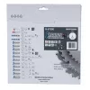 T.C.T. zāģa asmens 260X2.15X30mm 10° T80 EFFICUT