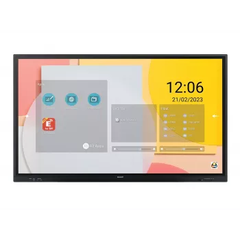 Digitālās izkārtnes plakanais panelis Sharp PN-LC752 75 collu LCD 4K Ultra HD 3840 x 2160