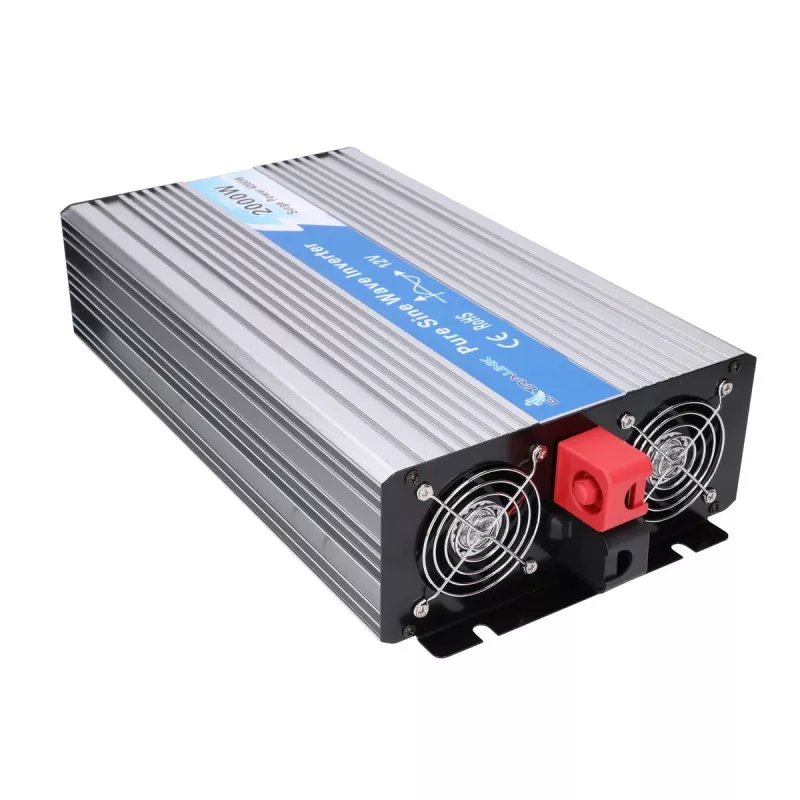 Extralink OPIP-2000W | Sprieguma pārveidotājs | automobiļu 12V, 2000W tīra sinusoidāla viļņa
