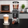 Burr coffee grinder GASTROBACK Design Pro Touch 30 — koniska dzirnakmens, 300 g tvertne, 150 W, melna/caurspīdīga