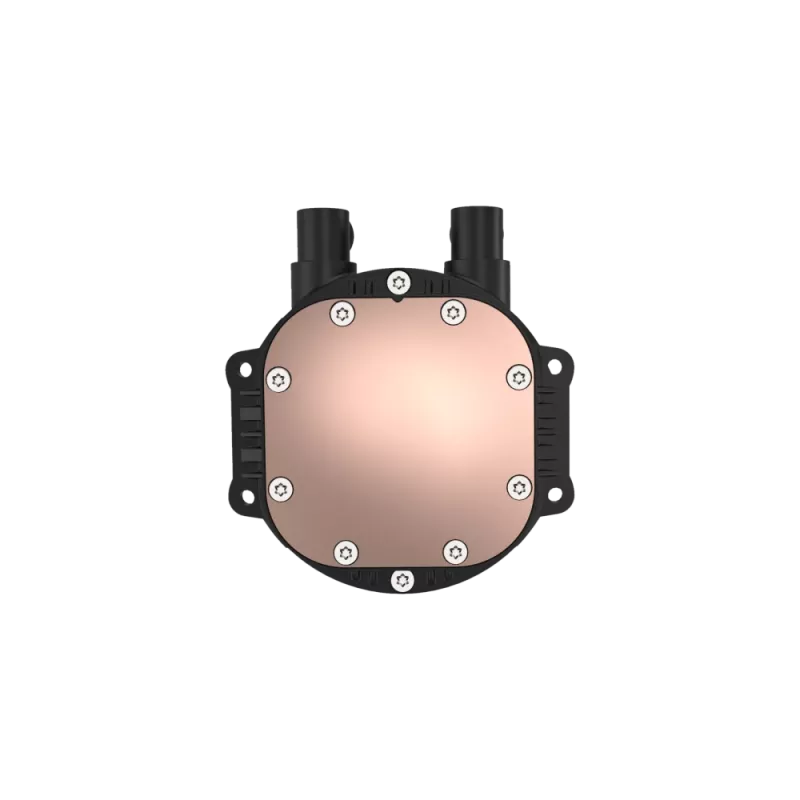 Gamemax | CPU Liquid cooler | ICEBURG 240 DIGITAL | Melns